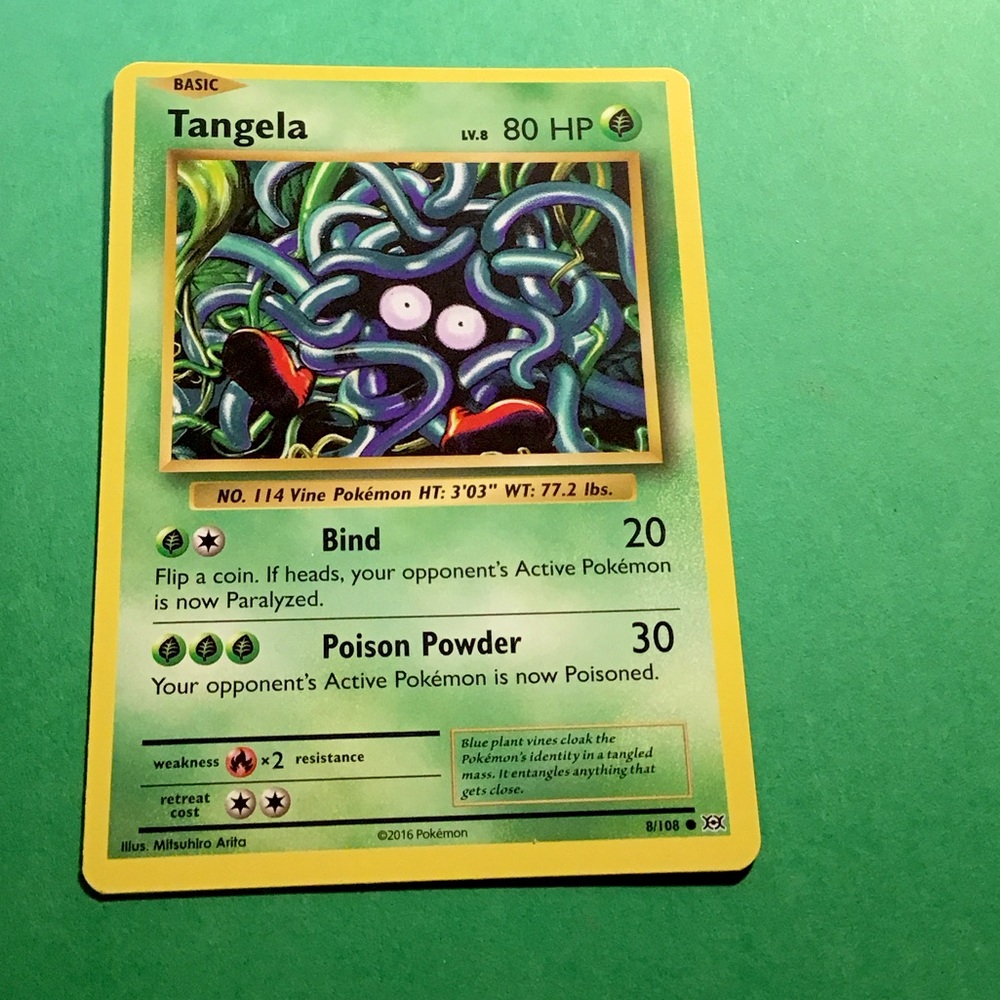 2016 TANGELA 8/108 REGULAR FINISH COMMON MINT CONDITION EVOLUTIONS